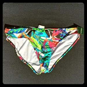 Ralph Lauren multicolor leaf bikini bottoms 14